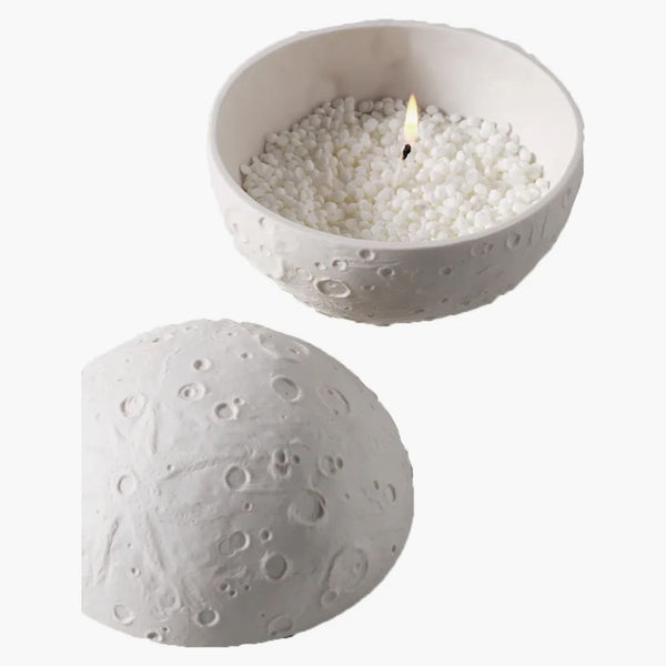 Svíčka Daniel Arsham Exoplanet White