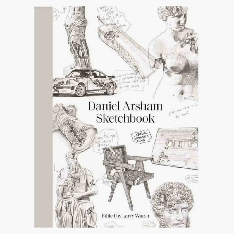 Daniel Arsham vázaná skicář