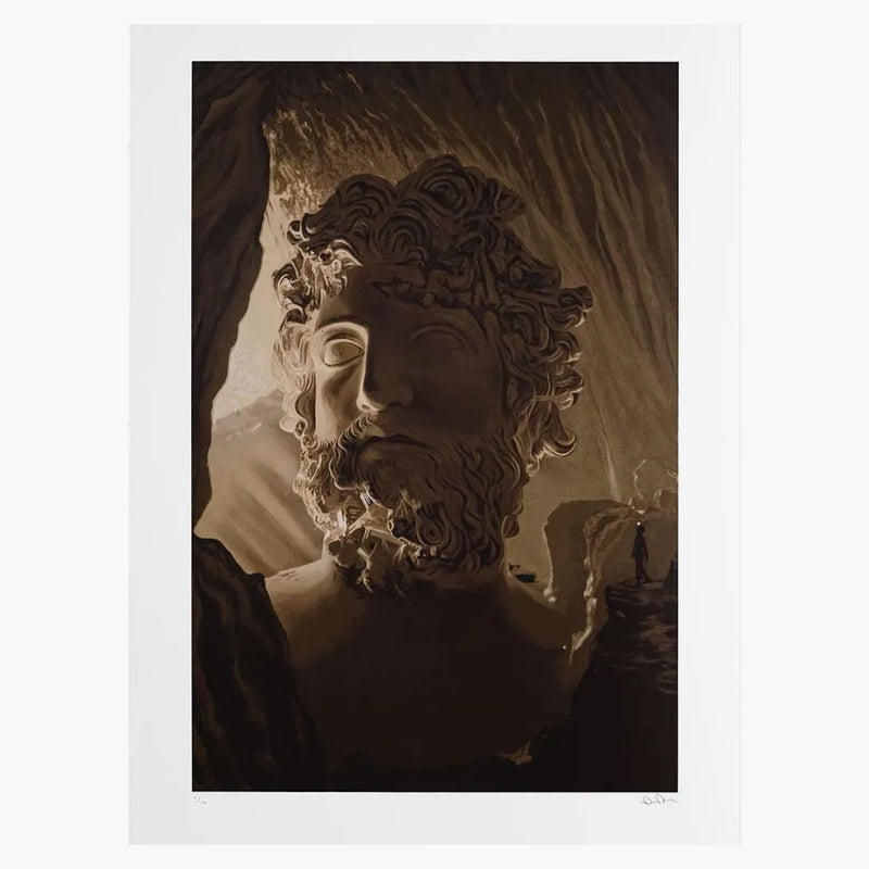 Daniel Arsham Tropical Cave of Zeus Print (podepsáno, vydání 199)