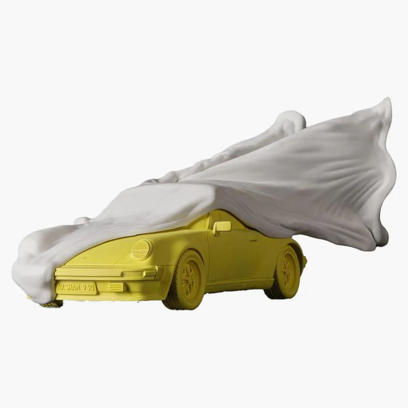 Daniel Arsham Veiled Porsche Figure (Edition of 500) Yellow