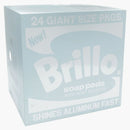Daniel Arsham X Andy Warhol Eroded Brillo Box Cube Figure Blue