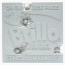 Daniel Arsham X Andy Warhol Eroded Brillo Box Cube Figure Blue