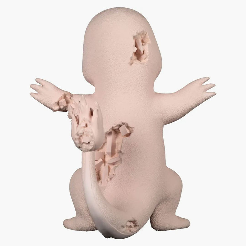 Daniel Arsham x Pokemon Crystalized Charmander Figure (vydání 500) Pink