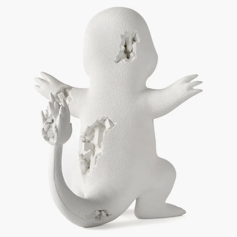 Daniel Arsham x Pokemon Crystalized Charmander Figure (vydání 500) White