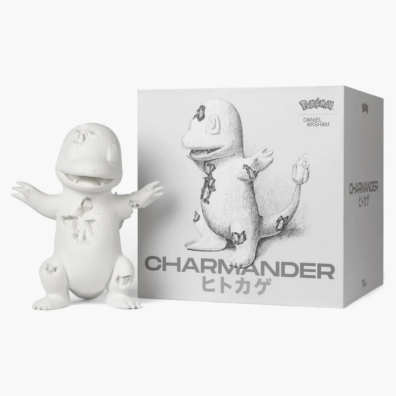 Daniel Arsham x Pokemon Crystalized Charmander Figure (vydání 500) White