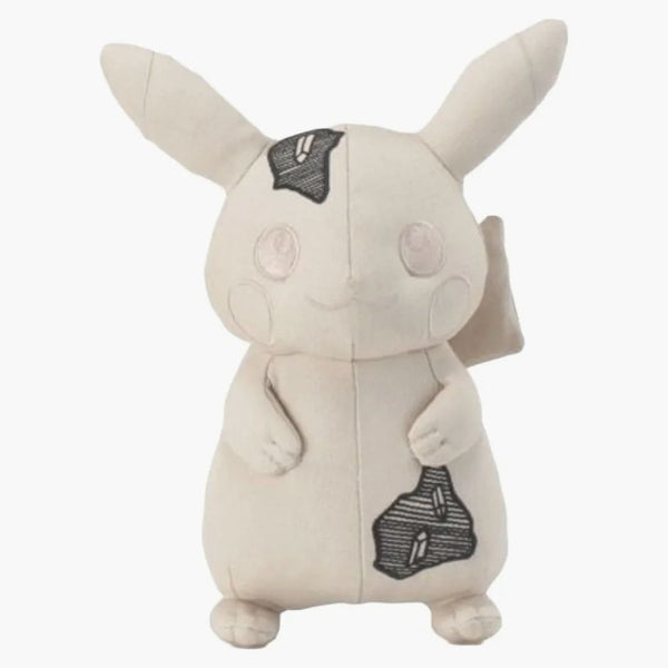 Daniel Arsham x Pokemon Pikachu Malá plyšová béžová