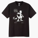 Daniel Arsham X Pokemon X Uniqlo Crystal Mewtwo Tee (Japanese mens sizing) Black