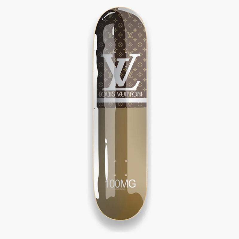 Denial Designer Drugs Louis Vuitton Skateboard Deck Multi