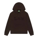 Denim Tears Cut Out Hoodie Brown