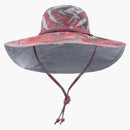 Denim Tears Big Chief Demond Denim Plantation Hat Red/multicolor