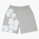 Denim Tears Big Cotton Wreath Sweat Shorts Grey