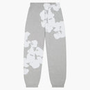 Denim Tears Big Cotton Wreath Sweatpants Grey