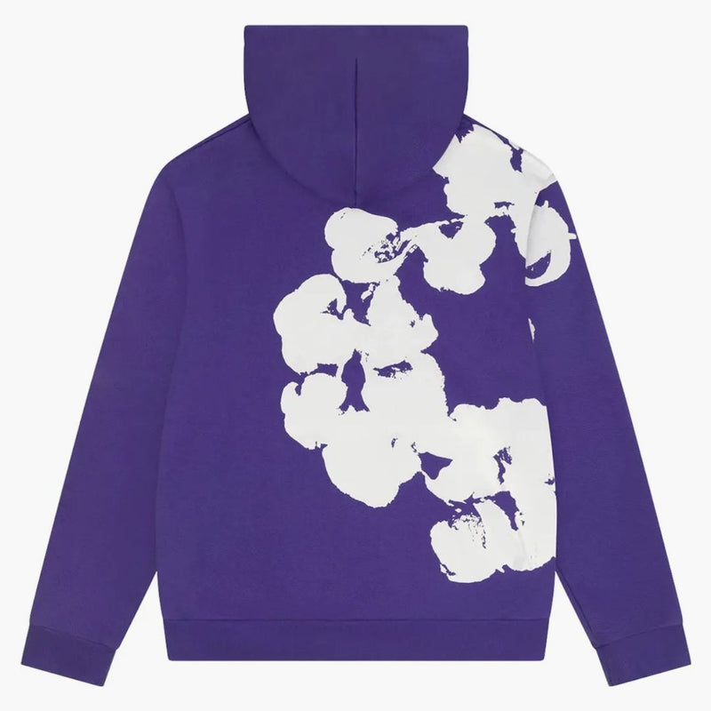 Denim tårar Big Cotton Wreath Sweatshirt Purple