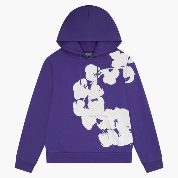 Denim tårar Big Cotton Wreath Sweatshirt Purple