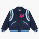 Denim Tears Bstroy Tears Varsity Jacket Navy