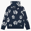 Denim Tears Bstroy Tears Zip Hoodie Blue