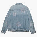 Lágrimas de mezclilla roto por las lágrimas tipo 2 chaqueta luz de luz