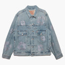 Lágrimas de mezclilla roto por las lágrimas tipo 2 chaqueta luz de luz