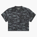 Denim Tears Camo Cotton Wreath Mesh Football Top Black