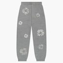 Denim Tears Cashmere Swarovski Cotton Wreath Sweatpants Gray