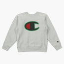 Denim Tears Champion Tears Crewneck Sweatshirt Heather Gray