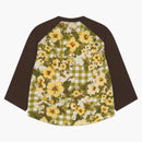 Denim Tears Cotton Gingham Baseball Tee Multicolor