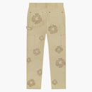 Denim Tears Cotton Wreat Leather Pants beige