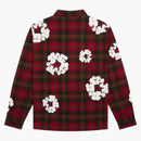 Denim Tears Cotton Wreath Pajama Shirt Red