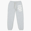 Denim Tears Cotton Wreat Peace University Sweatpant Heather Gray