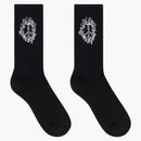 Denim Tears Cotton Wreath Socks Black
