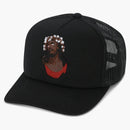 Denim Tears Crown Made of Cotton Southern Man Trucker Has Black