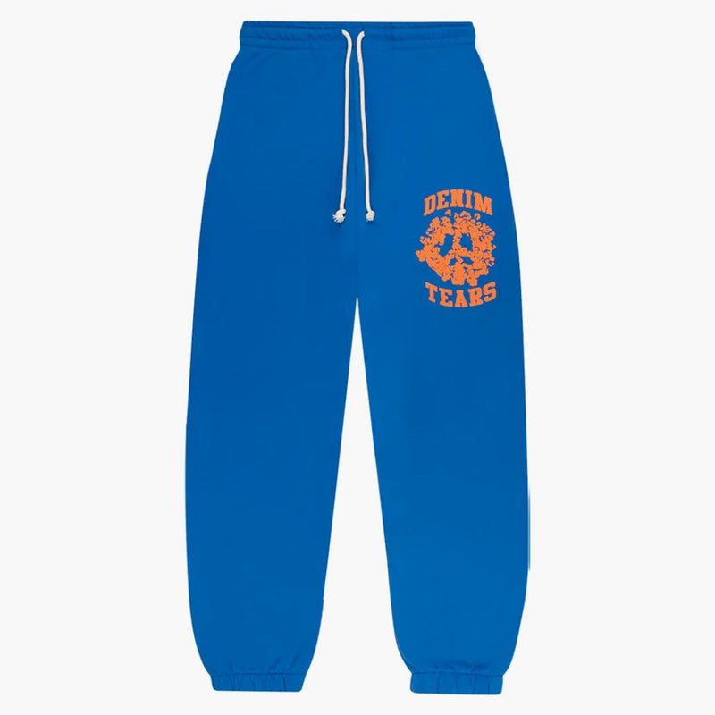 Džínové slzy denim univerzitní tepláky Royal Blue