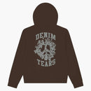 Denim Tears Denim University Zip Hoodie Brown