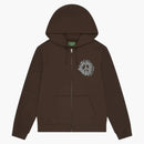 Denim Tears Denim University Zip Hoodie Brown