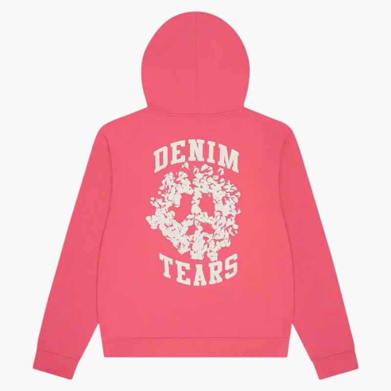 Denim Tears Denim University Zip Hoodie Pink