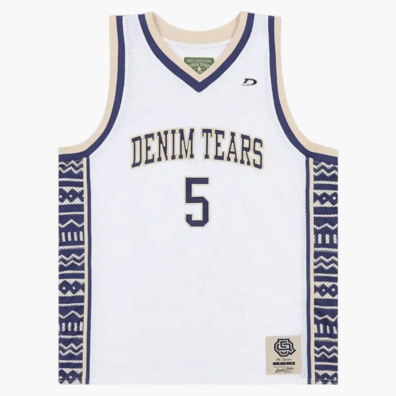 Denim Tears Game Jersey White