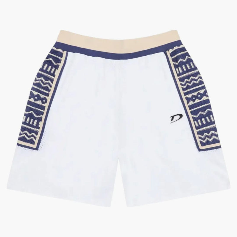 Denim Tears Game Shorts White
