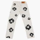 Denim Tears Inverted 501 Levis Jeans White
