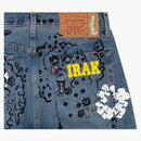 Denim Tears Irak Tears 501 Jean Vintage Blue Light Wash