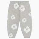 Denim Tears Kids Cotton Wreath Sweatpants Gray