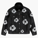 Denim Tears X Levi's Leather Cotton Wreat Tipo-3 Jacket Denim negro