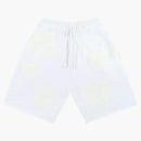Denim Tears Mono Cotton Wreath Shorts White