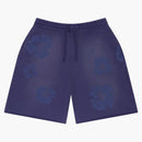 Denim Tears Mono Cotton Wreath Sweat Shorts Washed Blue