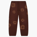 Denim Tears Mono Cotton Wreath Sweatpants Brown