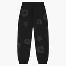 Džínové slzy mono věnec tepláky černé