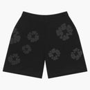 Denim Tears Mono Wreath Sweatshorts Black