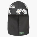 Lacrime in denim Rhinestone Cotone Wreat Durag Vintage Black