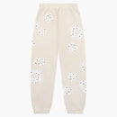 Denim Tears Rhinestone Cotton Wreath Sweatpants Oatmeal