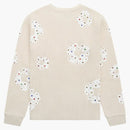 Denim Tears Rhinestone Cotton Wreath Thermal Oatmeal