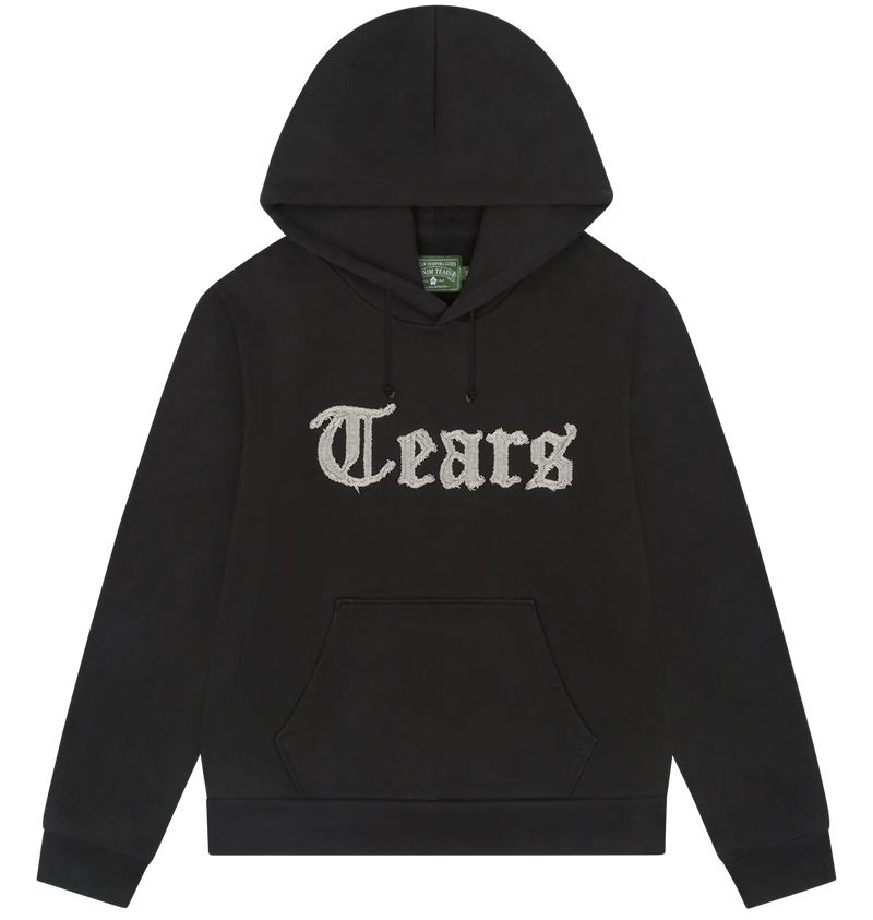 Denim Tears Cut Out Hoodie Charcoal